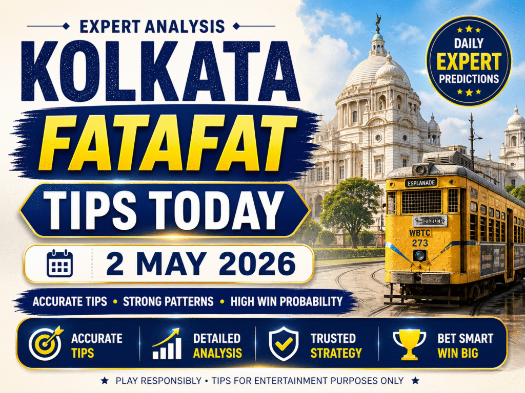 Kolkata Fatafat Tips Today